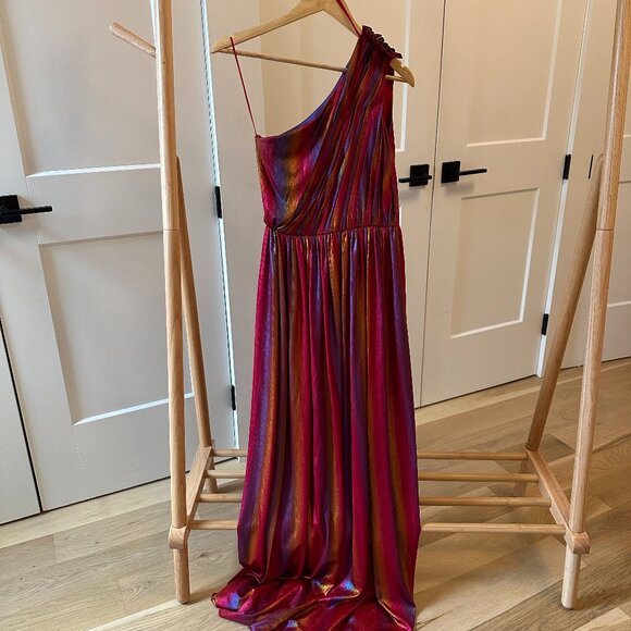 Retrofête Andrea Rainbow Dress, Size XS in Excellent Condition - Picture 5 of 8